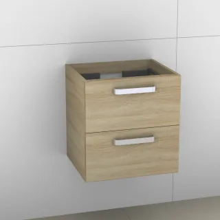 Artiqua 414 Waschtischunterschrank für Venticello 412450 Castello Eiche quer NB, 414-WU2L-V102-7134- 414-WU2L-V102-7134-426