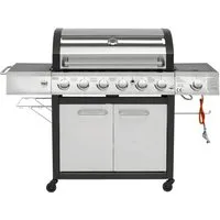 El Fuego Gasgrill Long Beach, BxTxH: 161x59,5x121 cm