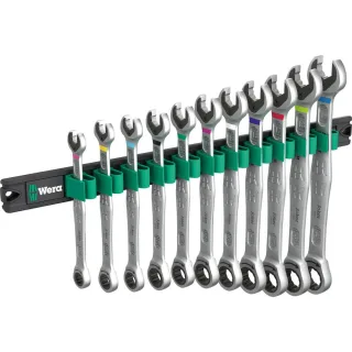 Wera 9630 Magnetleiste 6000 Joker 1 Maul-Ringratschenschlüssel-Satz - 05020014001