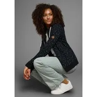 KangaROOS Kapuzensweatjacke mit sportlichem Minimal-Print