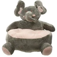 ELLUG Kindersessel Sessel/Stuhl/Sofa für Kinder, Tiere, weicher Plüschbezug 50*50*45cm