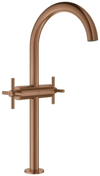 GROHE Waschtischarmatur Atrio 21149 XL-Size Kreuzgriff warm sunset gebürstet, 21149DL0 21149DL0