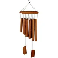 relaxdays Windspiel Bambus Windspiel