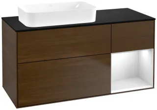 Villeroy & Boch Waschtischunterschrank Finion G69 1200x603x501mm Wandbel. WT li , G692MTGN G692MTGN