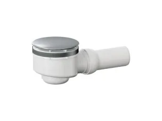 DALLMER Duschwannenablauf ORIO, Haube Edelstahl, DN 50, 160119 160119