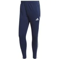 adidas Performance Trainingshose Condivo 22 (schmal geschnitten, rec. Polyester) lang dunkelblau Herren