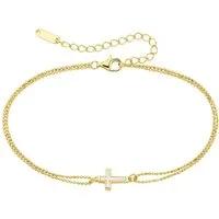Aniston JEWELRY & WATCHES Armband Schmuck Geschenk Armband mit Kreuz