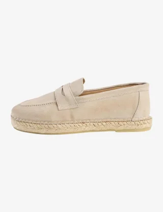 Brax Damen Espadrille Style ISA concha, Beige, Gr. 39