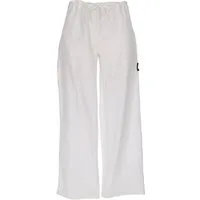 Guru-Shop Relaxhose Yogahose, Goa Hose - weiß Ethno Style, alternative Bekleidung