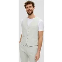 s.Oliver Jackenblazer Indoor-Weste S.ONICE s.O PURE: Anzugweste aus Leinenmix
