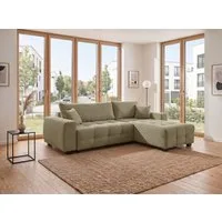 OTTO home Ecksofa Bella L-Form, B: 234 cm - OTTO. Verlässliche Qualität., Ecksofa,Schlaffunktion,Bonnelfederkern,Rückenkissen