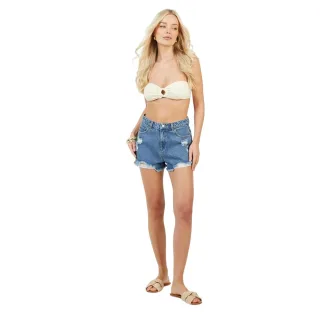 Brave Soul - Bikini Oberteil für Damen, Bandeau (Gelb)