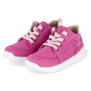 Superfit Schnürschuhe BREEZE  Pink - Gr. 20 -  Echt Leder