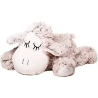 inware Kuscheltier Schaf Sleepy liegend 18 cm beige meliert Stoffschaf Plüschtier (Schäfchen, Plüschschaf, Stofftier)
