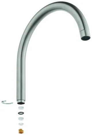 GROHE U-Auslauf 13372 supersteel , 13372DC0 13372DC0