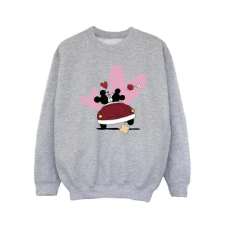 Disney - "Mickey Mouse Car Print" Sweatshirt für Mädchen (Grau)