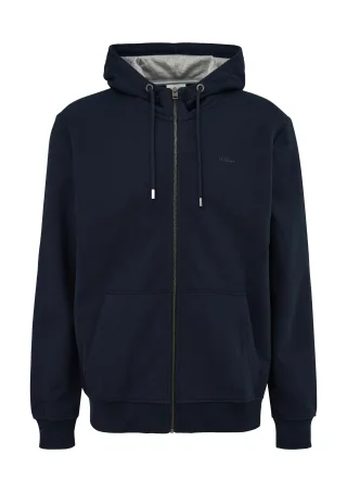 s.Oliver - Sweatshirt Jacke blau - Gr. - XXL