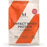 Impact Whey Protein - 2160g - 90Portionen - Strawberry Cream (+Collagen)