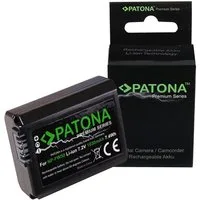 Patona Premium Akku für die Sony Alpha 6000 6400 ZV-E10 Kamera-Akku NP-FW50 1030 mAh