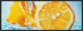 Küchenteppich Zitrone 4346 | Größe: 75 cm x 120 cm