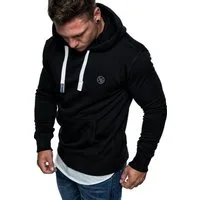 Amaci&Sons Kapuzenpullover WATERBURY Kapuzenpullover Herren Basic Kontrast Sweatjacke Pullover Hoodie Sweatshirt