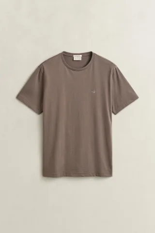 GANT - Regular Fit Shield T-Shirt Beige - Gr. - XL