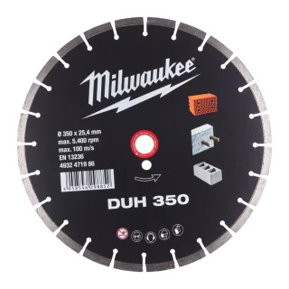 Milwaukee - Diamant-Trennscheibe DUH 350 - 4932471986