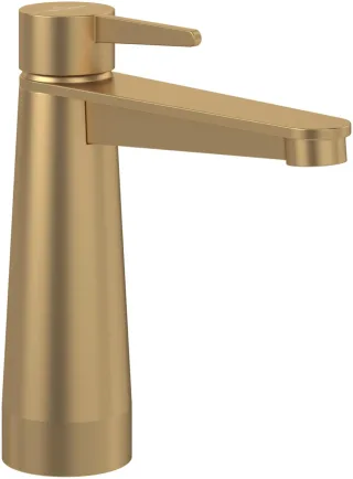 Villeroy & Boch Waschtischarmatur Conum 49x 169x165mm o. Ablaufgarnitur Brushed Gold TVW12700300176