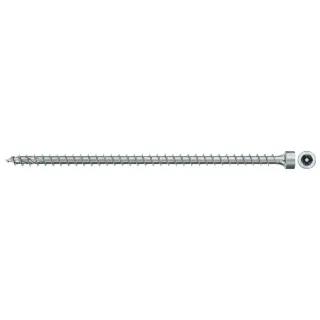 Fischer Vollgewindeschraube 6,0x120 PowerFull FPF II CHTF 6/8 BC, Vollgewinde, Zylinderkopf, TX - 562955