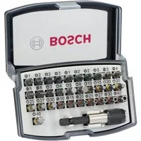 BOSCH Bohrer- und Bit-Set 32-teiliges Bitset mit Extra Hart-Schrauberbits, (32-tlg)
