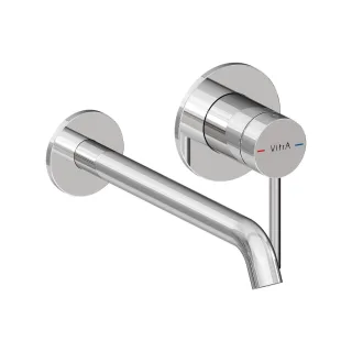 VitrA Minimax Round Einhebel-Waschtischmischer Fertigmontageset Unterputzmontage Chrom,A43549EXP A43549EXP