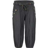 malito more than fashion Caprihose malito Damen Pumphose in Unifarben, lässige kurze Hose, Bermuda für Pumphose in Unifarben Einheitsgröße