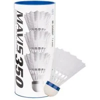 Yonex Badmintonball Mavis 350 Nylon weiss Dose 3er, Geschwindigkeit: mittel