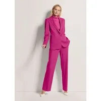 MADELEINE Kurzblazer Langer Jersyblazer mit Revers Unifarbenes Modell mit klassischem Reverskragen