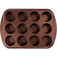 Sallys Muffinform XXL - für 12 XXL extra hohe Muffins, 28 x 40 x 4,5 cm, spezielle Antihaftbeschichtung