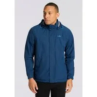CMP Regenjacke MAN JACKET SNAPS HOOD atmungsaktiv, wasserdicht, winddicht, mit abnehmbarer Kapuze