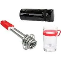 Reise-Tauchsieder RT 351 rot, 350 Watt, Behälter 0,2 Liter