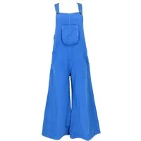 Guru-Shop Relaxhose Latzhose mit weiten Hosenbeinen, Ethno Style,.. alternative Bekleidung