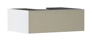 Hansgrohe Xevolos E Waschtischunterschrank Mattweiß 780/550 mit 1 Schubkasten für Konsole mit Aussch 54310390