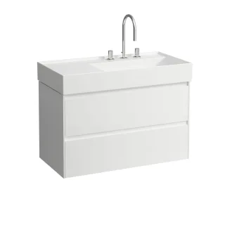 Laufen Waschtischunterschrank LANI 448x882x515 2 Schubladen H4039621122611