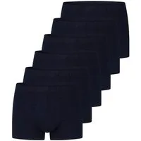 uncover by SCHIESSER Retro Boxer 6er Pack Basic (Spar-Set, 6-St) Retro Short / Pant - Baumwolle - ohne Eingriff - Atmungsaktiv