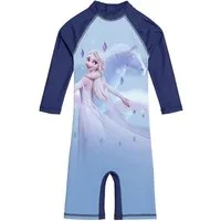 United Labels® Badeanzug Die Eiskönigin Schwimmanzug UV-Schutz 50 Overall Badeanzug Einteiler