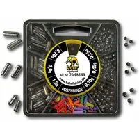 Behr Bleischrot Sortiment Bleisortiment mit Blei und Posenringen 140g XL