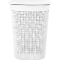 ONDIS24 Wäschebox Wäschekorb Filo aus Kunststoff 55 Liter, gut belüftet, neues italienisches Design, edle Verarbeitung
