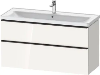 Duravit D-Neo Waschtischunterbau wandhängend Weiß Hochglanz 1184x452x625 mm - DE43910BD220000 DE43910BD220000