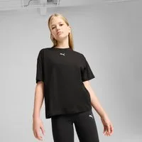 PUMA T-Shirt ESS BOXY TEE G kastenförmiges Shirt, Kurzarm, modern