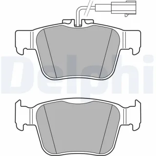 Delphi Bremsbel?ge hinten Alfa Romeo Giulia Stelvio LP3311