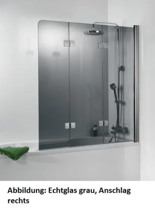 HSK Premium Softcube Badewannenaufsatz 3-teilig 6807114