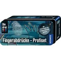 Die drei ??? Fingerabdrücke-Profiset, Detektiv-Sets XL-Dose mit Profi-Pinsel und 2 Fingerabdruckpulvern