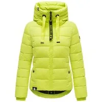 Navahoo Steppjacke Amayaa stylische Damen Winterjacke mit coolen Applikationen
